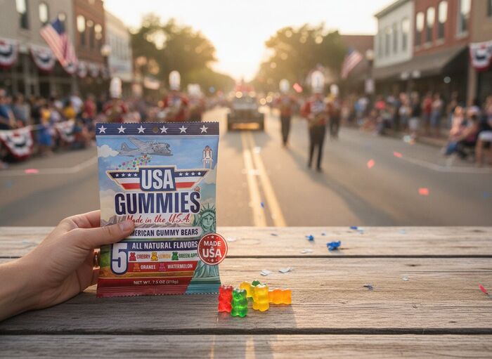 USA Gummies bag — Main Street parade
