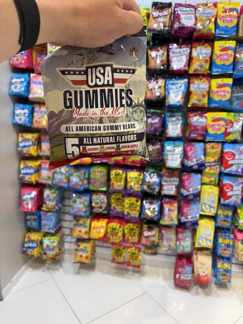 On the candy aisle